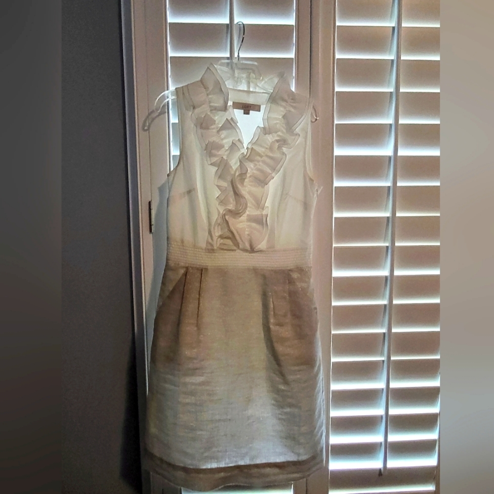 Beautiful 2 Tone Dress Ann Taylor (Loft)